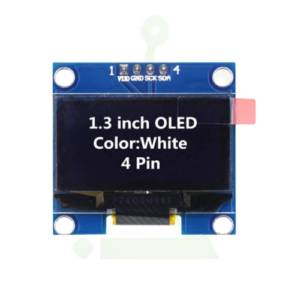 OLED 1.3 Inch White Pixel
