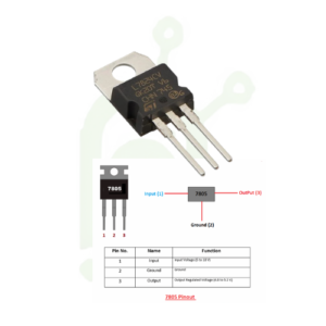 7805 5V 500mA Regulator IC
