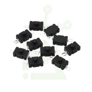 Black push latching switch