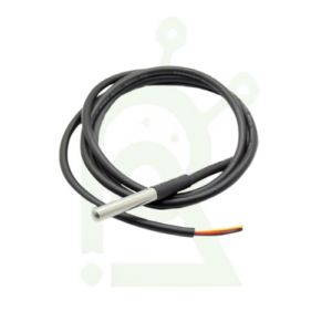 DS18B20 Water Proof Digital Temperature Probe – Black (1m)