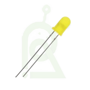5mm Yellow Diffused LED