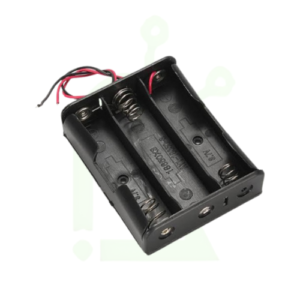 18650 Battery Holder 3 Cell Slot with Wire Leads for Lithium-ion Batteries
