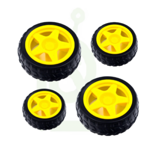 Combo - BO Wheel for Robotic Car (4 Pieces)
