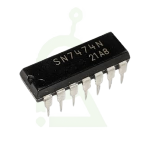 IC 7474 Dual D-Type Flip-Flop